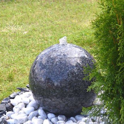 Granit Kugelbrunnen Sky 40 LED Bild 3