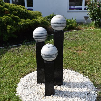 Naturstein Gartenbrunnen Couvet Planet