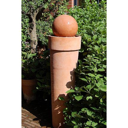 Terracotta Gartenbrunnen Fontana Alti